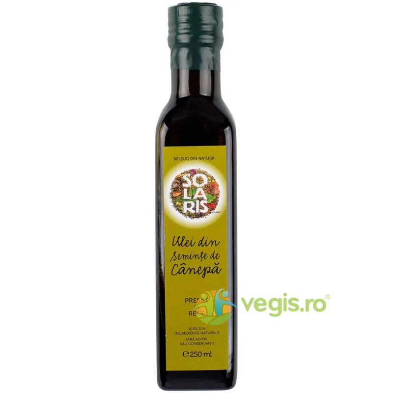 Ulei de Canepa 250ml SOLARIS — preț și oferte