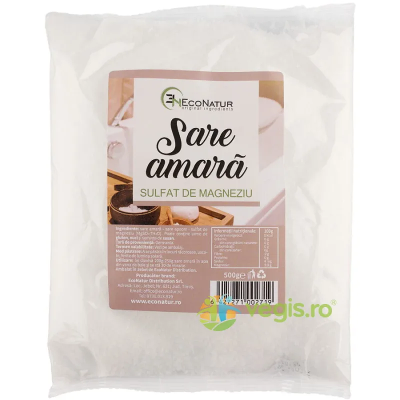 Sare Amara 500g ECONATUR — preț și oferte