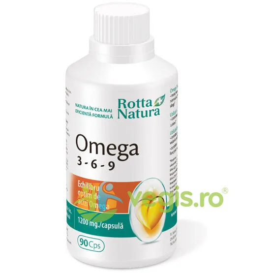 Omega 3-6-9 90cps ROTTA NATURA — preț și oferte