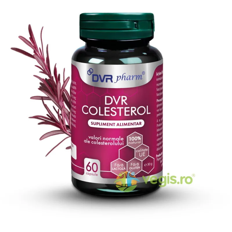 Colesterol 60cps DVRPharm — preț și oferte