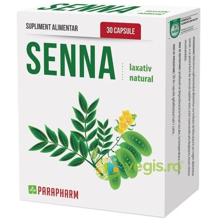 Senna 30cps Quantum Parapharm — preț și oferte