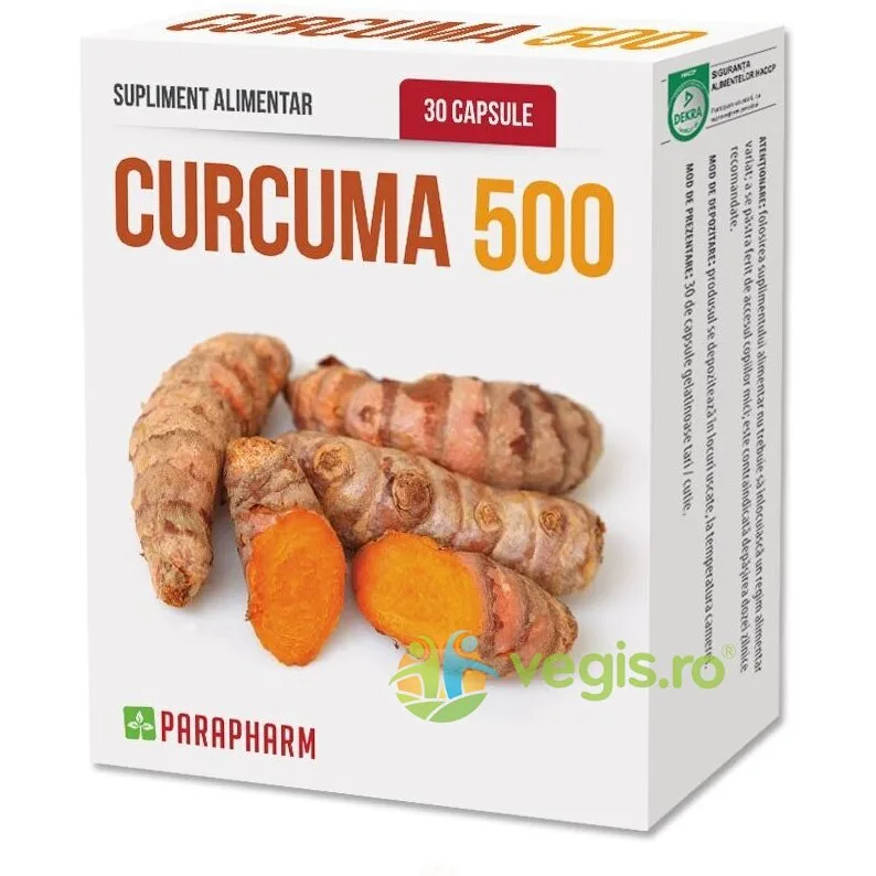 Curcuma 500 30cps Quantum Parapharm — preț și oferte