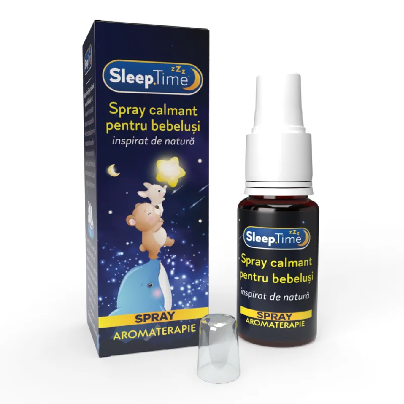 Spray aromaterapie SleepTime Kids, 30 ml, Justin Pharma — preț și oferte