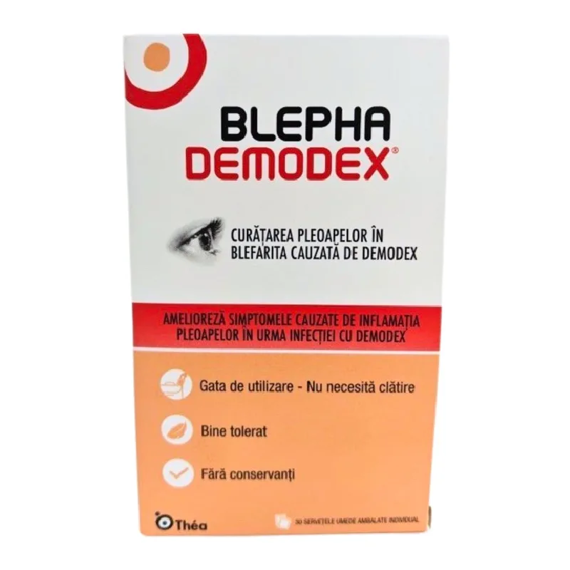 Blephademodex, 30 bucati, Laboratoires Théa LABORATOIRES THEA — preț și oferte