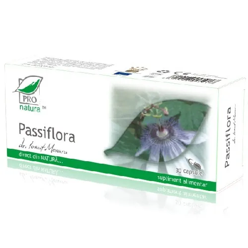 Passiflora 30cps Pro Natura — preț și oferte