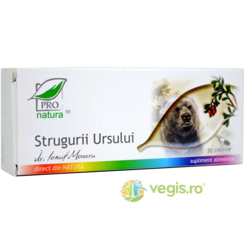 Strugurii Ursului 30cps Medica - Pro Natura — preț și oferte