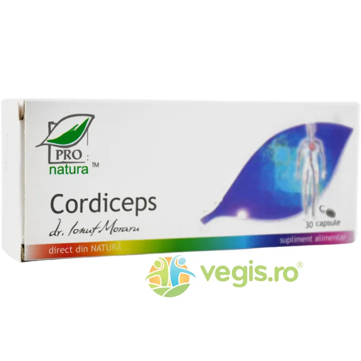 Cordiceps 30cps Medica - Pro Natura — preț și oferte