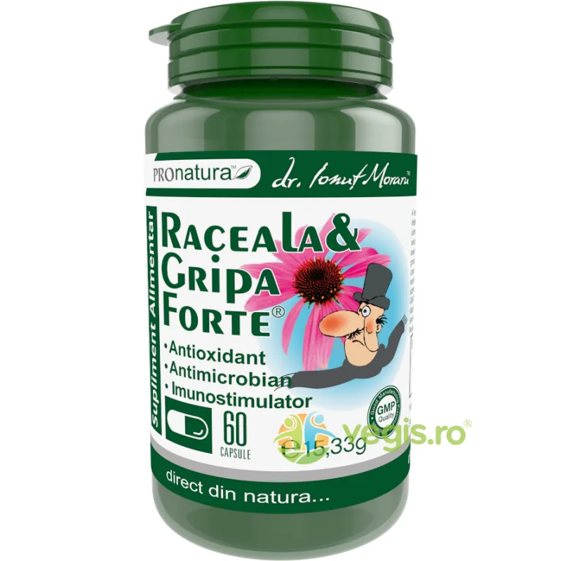 Raceala si Gripa Forte 60cps Medica - Pro Natura — preț și oferte
