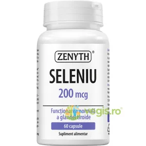 Seleniu 200mcg 60cps