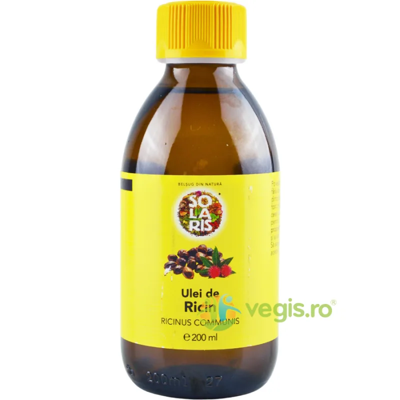Ulei de Ricin 200ml SOLARIS — preț și oferte