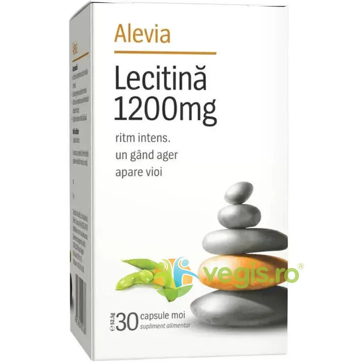 Lecitina 1200mg 30cps ALEVIA — preț și oferte