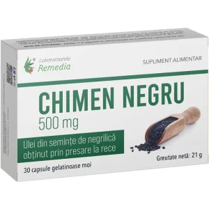 Chimen Negru 500mg 30cps