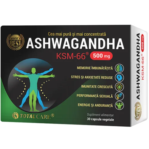 Ashwagandha Ksm 66 30cps, Cosmo Pharm — preț și oferte