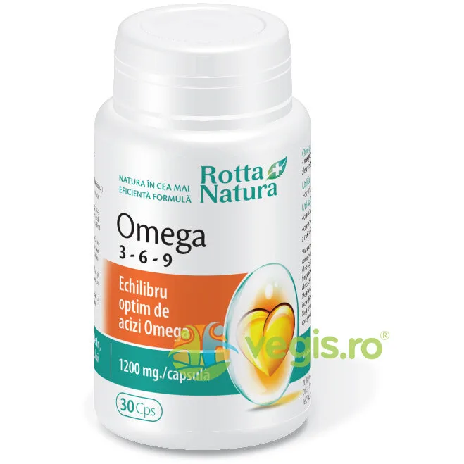 Omega 3-6-9 30cps ROTTA NATURA — preț și oferte