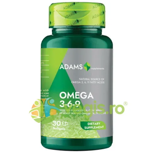 Omega 3-6-9 30cps ADAMS VISION — preț și oferte