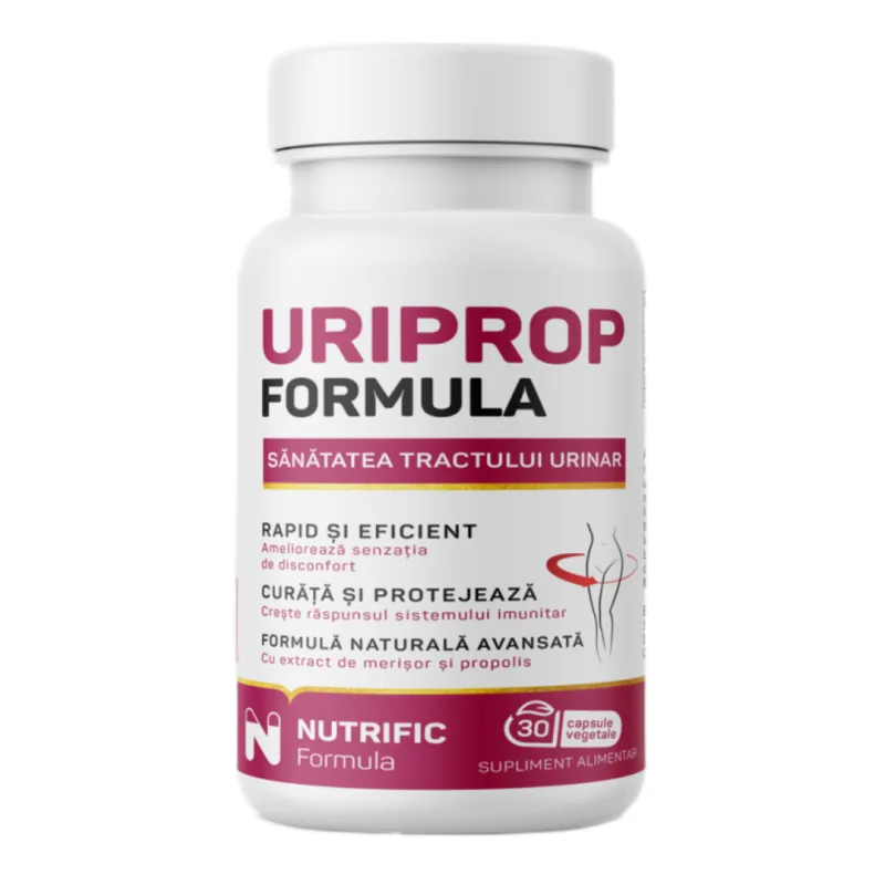 Uriprop formula, 30 capsule, Nutrific — preț și oferte