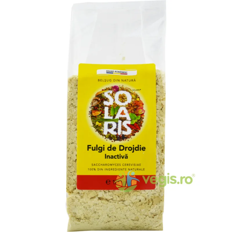 Fulgi de Drojdie Inactiva 100g SOLARIS — preț și oferte