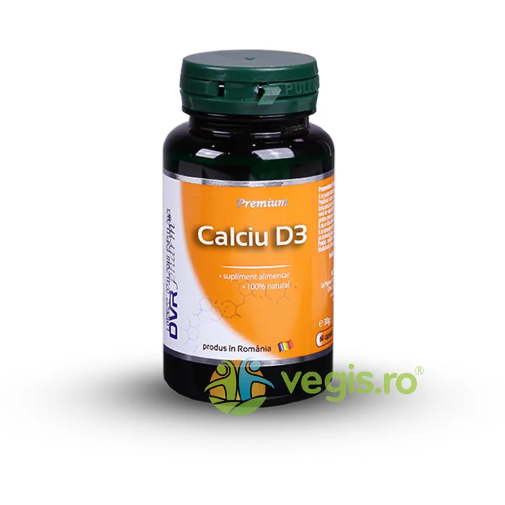 Calciu + Vitamina D3 30cps DVRPharm — preț și oferte