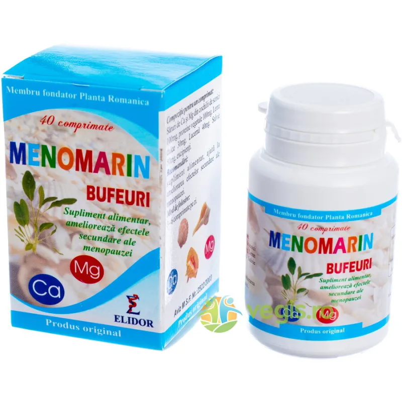 Menomarin Bufeuri 40cpr ELIDOR — preț și oferte