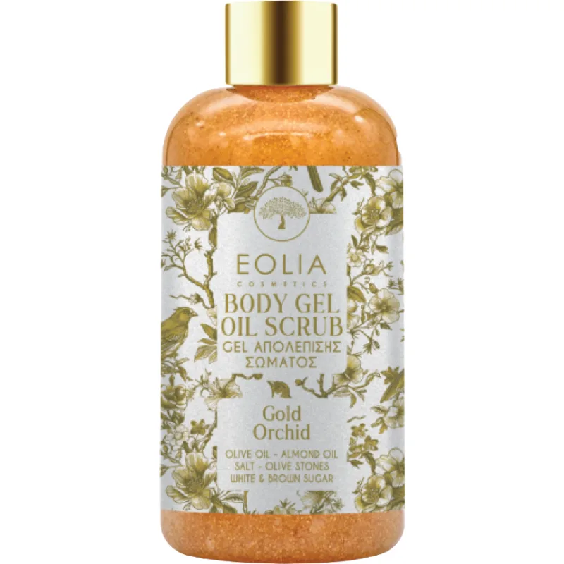 Gel Scrub pentru Corp Gold Orhid 250ml EOLIA COSMETICS — preț și oferte