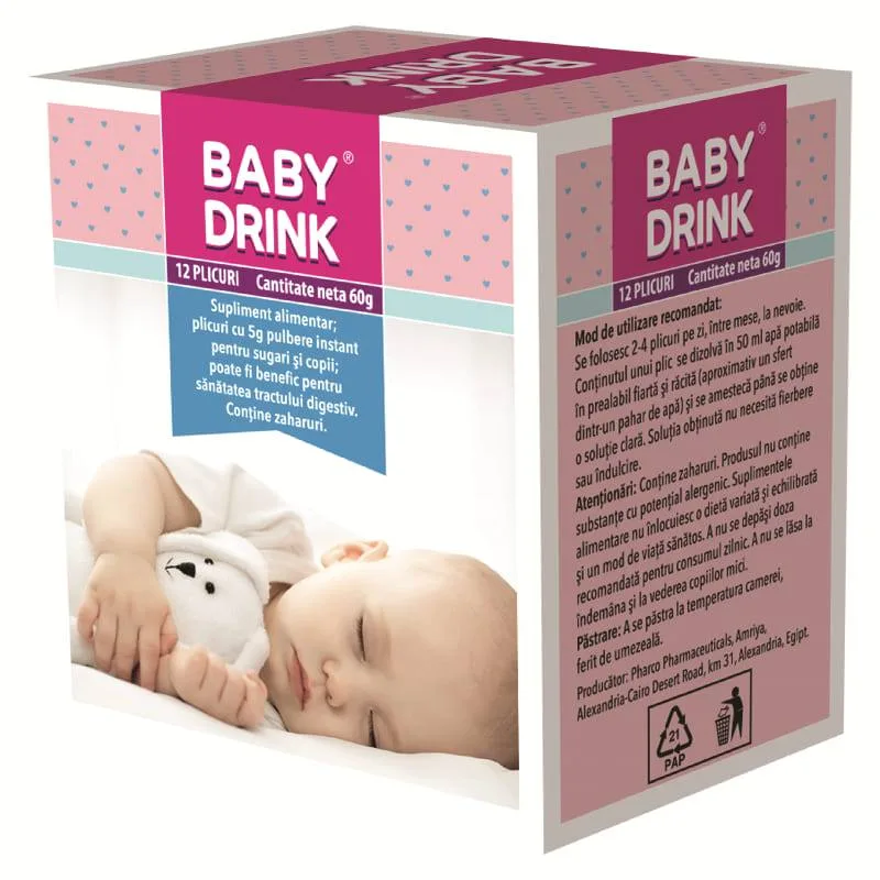 Baby drink, 12 plicuri PHARCO PHARM — preț și oferte
