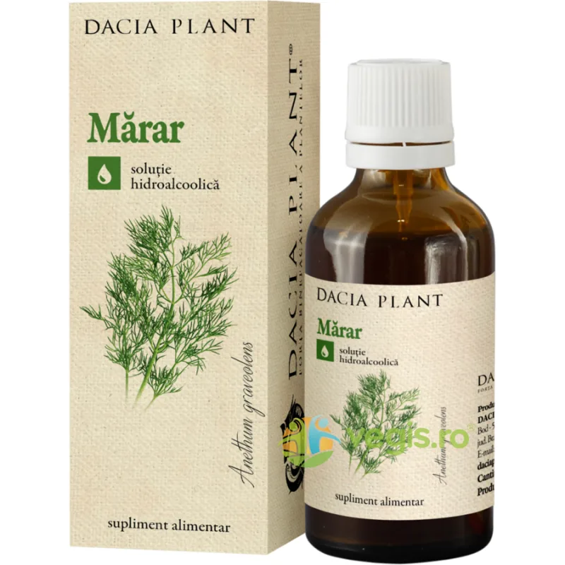 Tinctura De Marar 50ml DACIA PLANT — preț și oferte