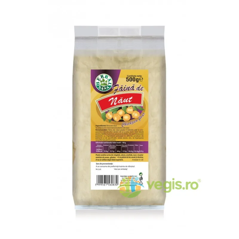 Faina de Naut 500g Herbavit — preț și oferte