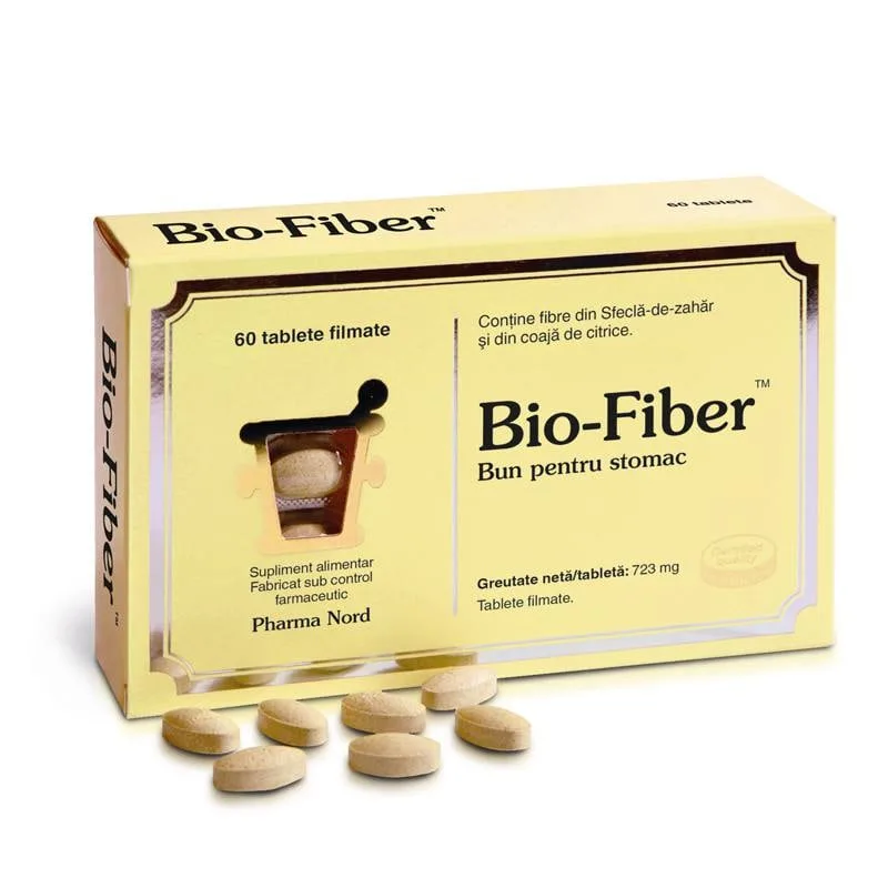 Bio Fiber, Pharma Nord, 60 tablete — preț și oferte