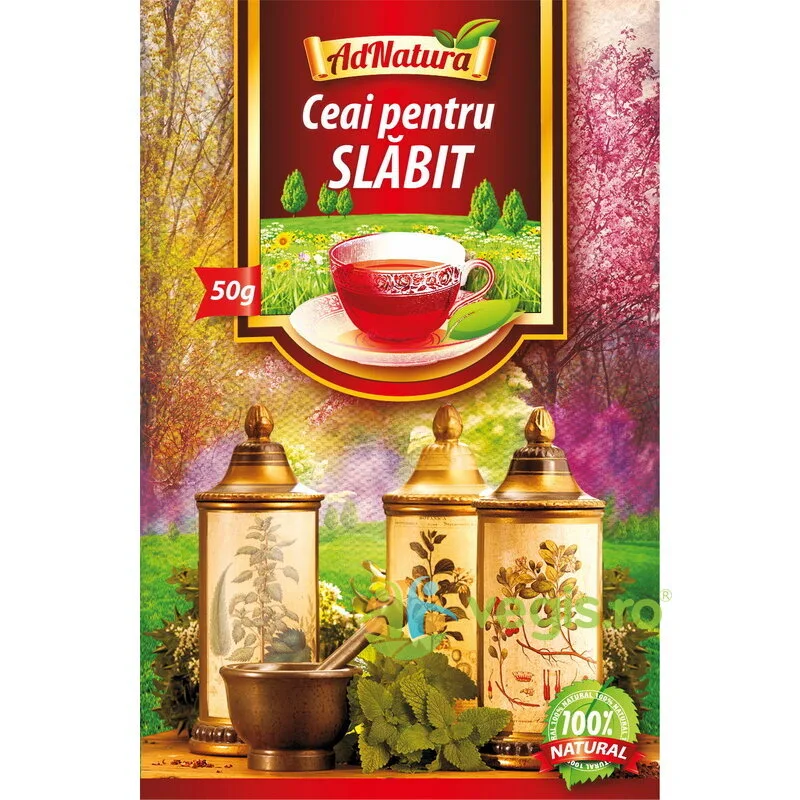 Ceai Pentru Slabit 50G ADNATURA — preț și oferte