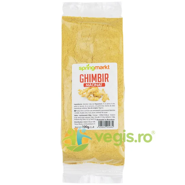 Ghimbir Macinat 100g springmarkt — preț și oferte