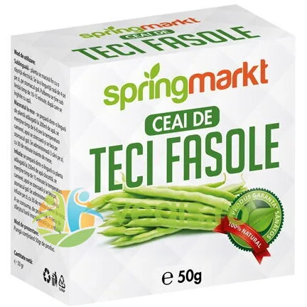 Ceai Teci Fasole 50g springmarkt — preț și oferte