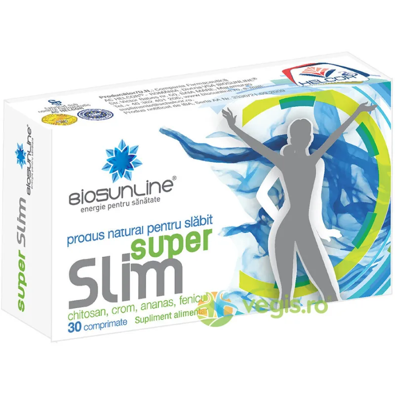 Super Slim 30cpr BIOSUNLINE — preț și oferte
