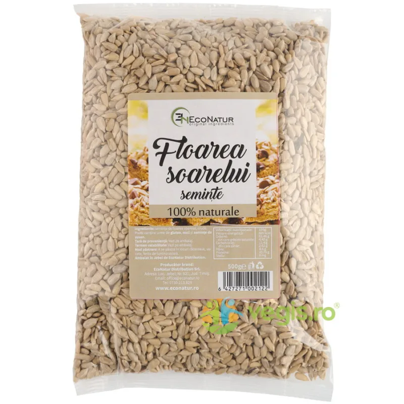Seminte de Floarea Soarelui 500g ECONATUR — preț și oferte