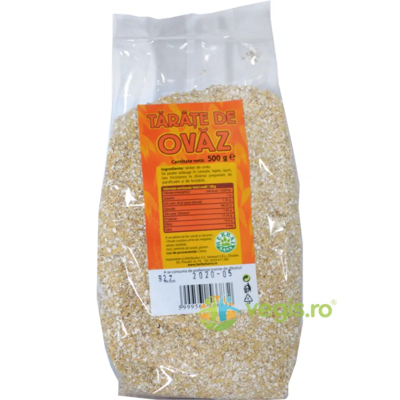 Tarate de Ovaz 500g Herbavit — preț și oferte