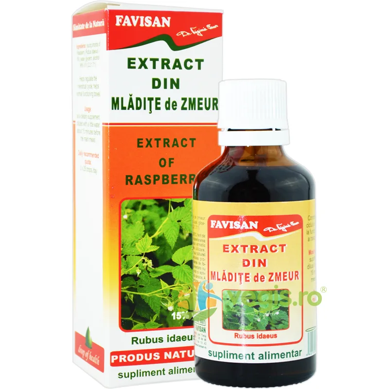 Extract din Mladite de Zmeur 50ml Favisan — preț și oferte