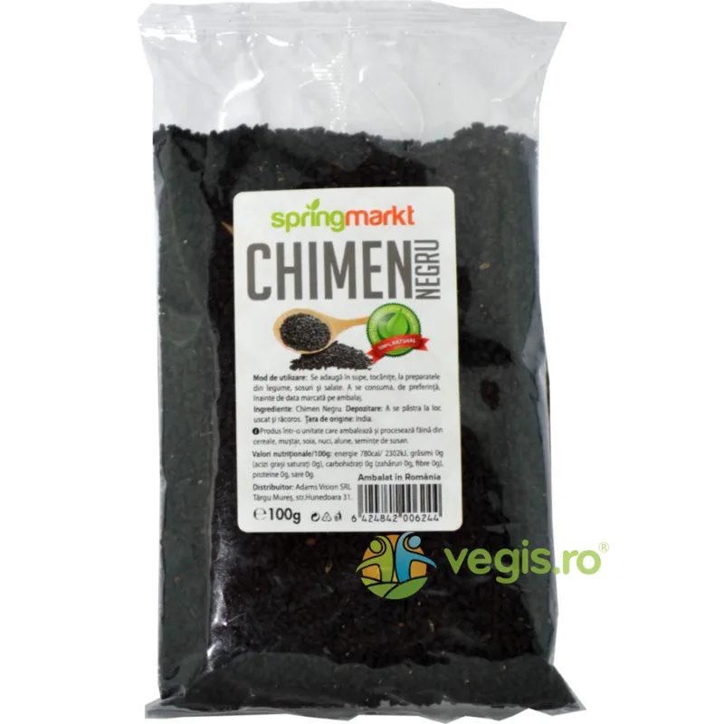 Seminte de  Chimen Negru 100g springmarkt — preț și oferte