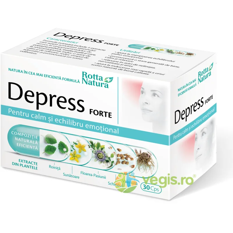 Depress Forte 30cps ROTTA NATURA — preț și oferte