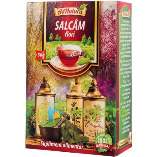 Ceai Salcam Flori 50g ADNATURA — preț și oferte