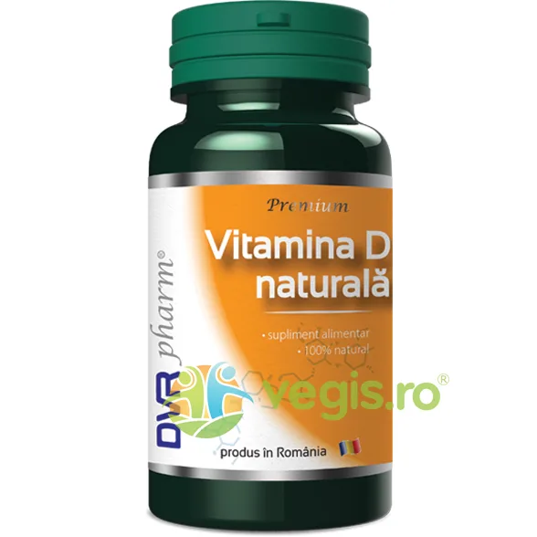 Vitamina D Naturala 60cps DVRPharm — preț și oferte