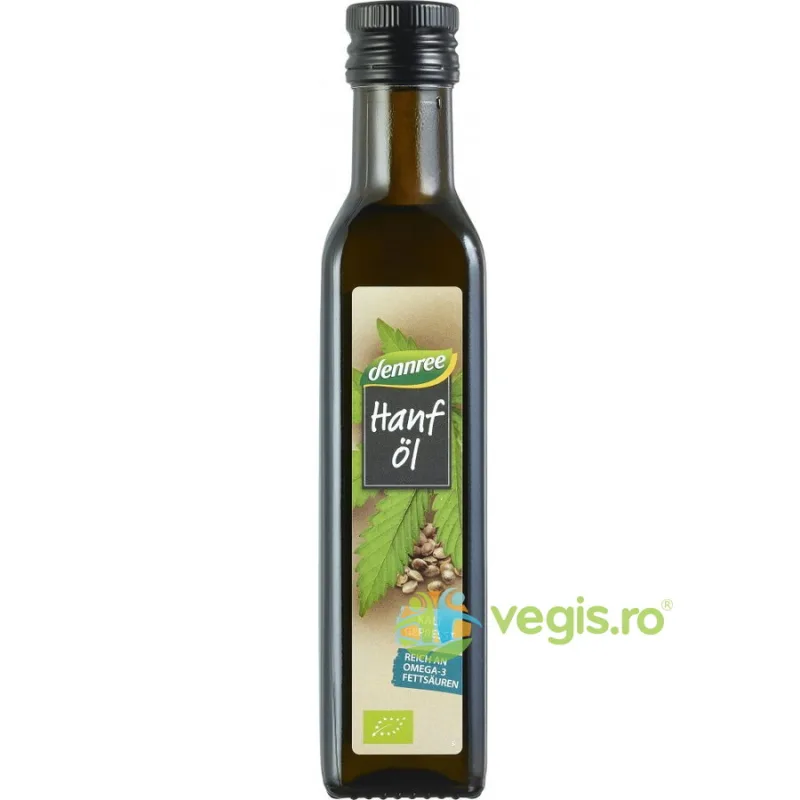 Ulei de Canepa Ecologic/Bio 250ml Dennree — preț și oferte