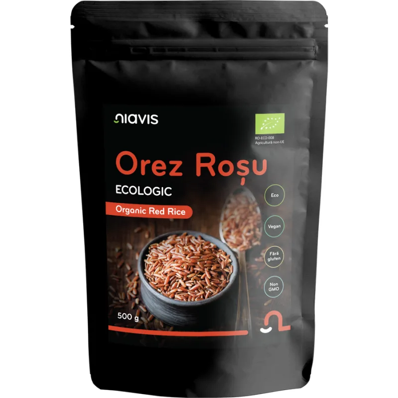 Orez Rosu Ecologic/Bio 500g NIAVIS — preț și oferte