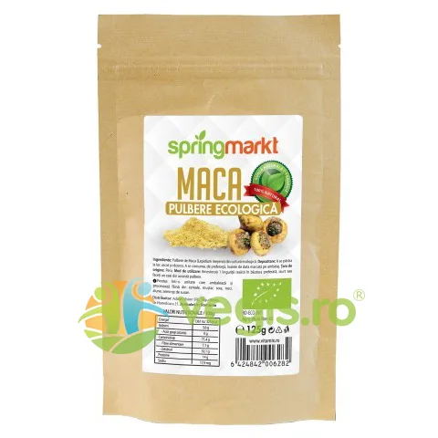 Maca Pulbere Ecologica/Bio 125g springmarkt — preț și oferte