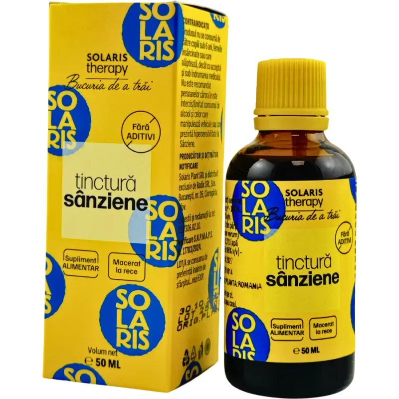 Tinctura de Sanziene 50ml SOLARIS — preț și oferte