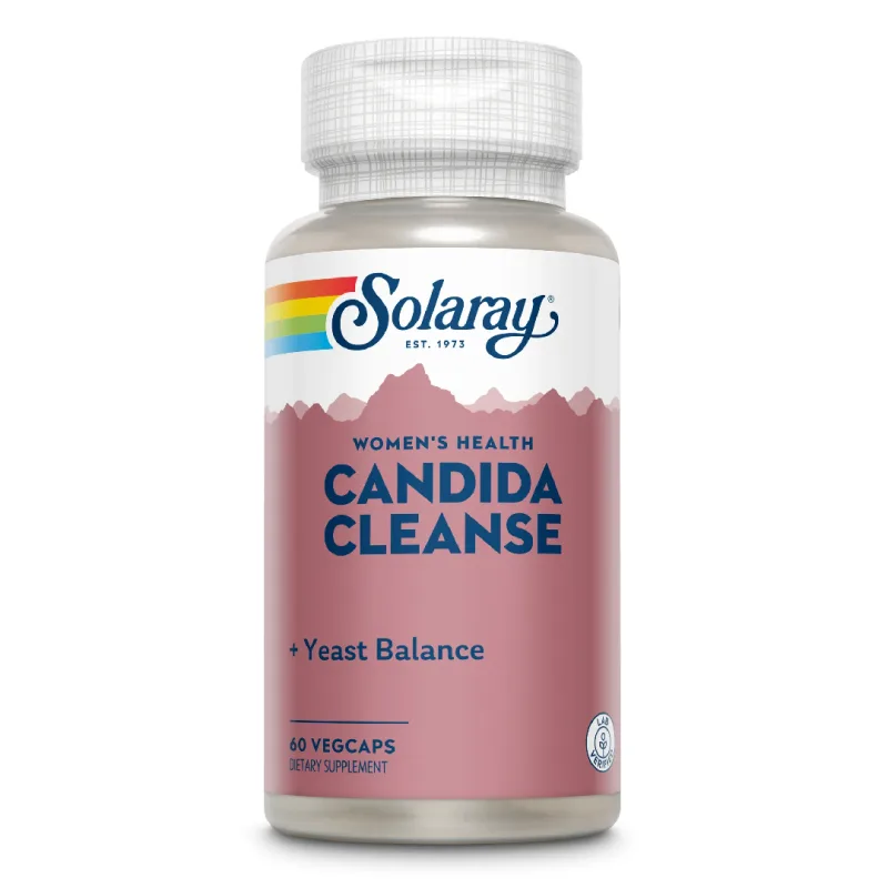 Candida Cleanse Solaray, 60 capsule, Secom SOLARAY SUA — preț și oferte
