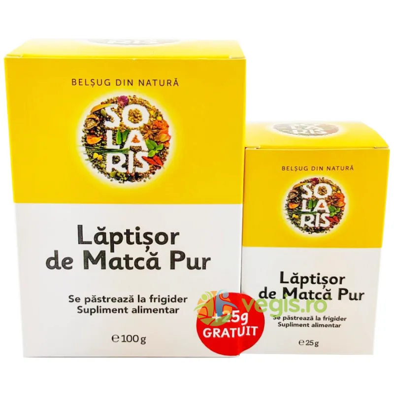 Pachet Laptisor de Matca 100g+25g SOLARIS — preț și oferte
