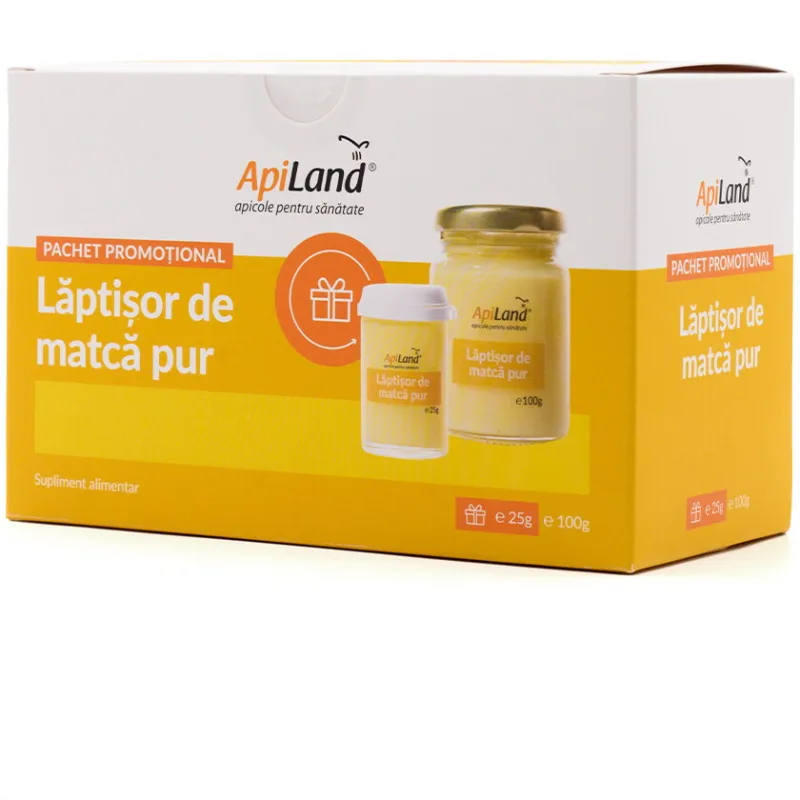 Pachet Laptisor de Matca 100g + 25g APILAND — preț și oferte