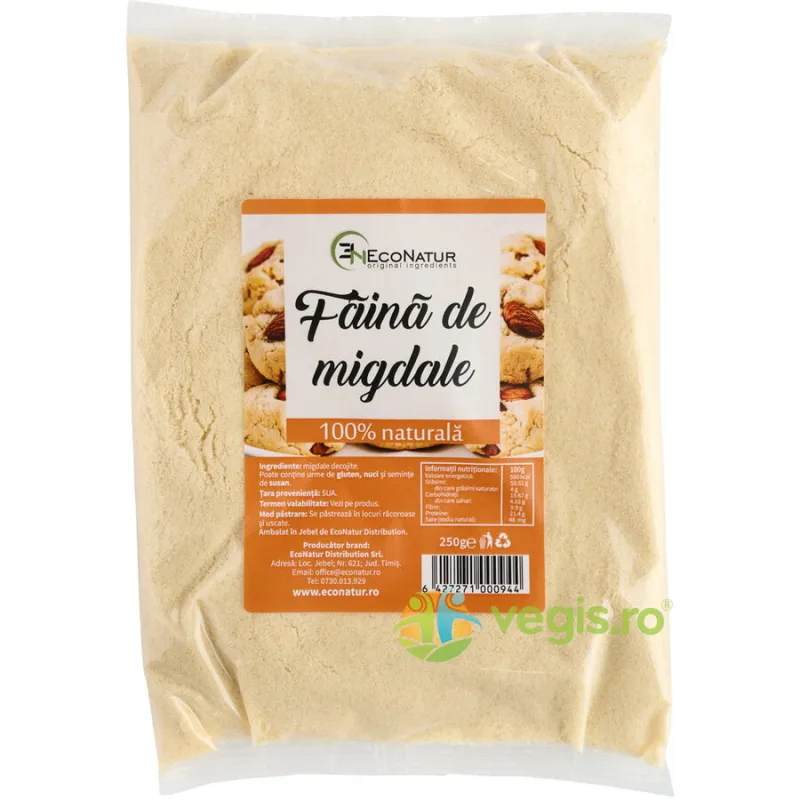 Faina de Migdale 250g ECONATUR — preț și oferte