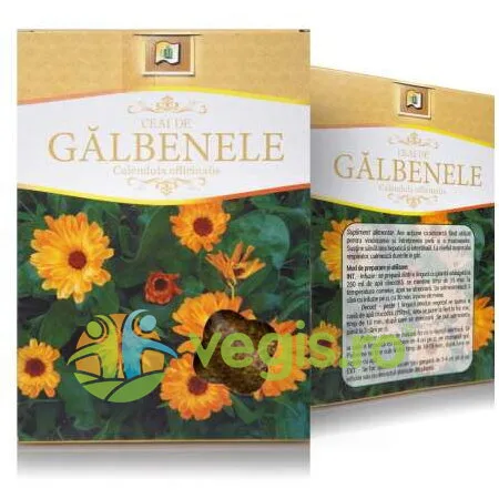 Ceai de Galbenele 50g Stef Mar — preț și oferte