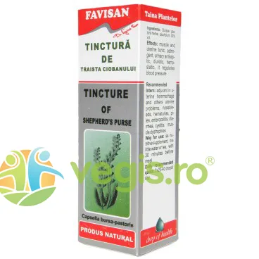 Tinctura de Traista Ciobanului 50ml Favisan — preț și oferte