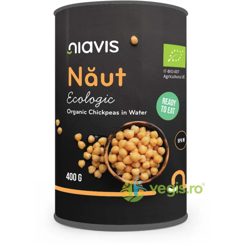 Naut in Doza Ecologic/Bio 400g NIAVIS — preț și oferte